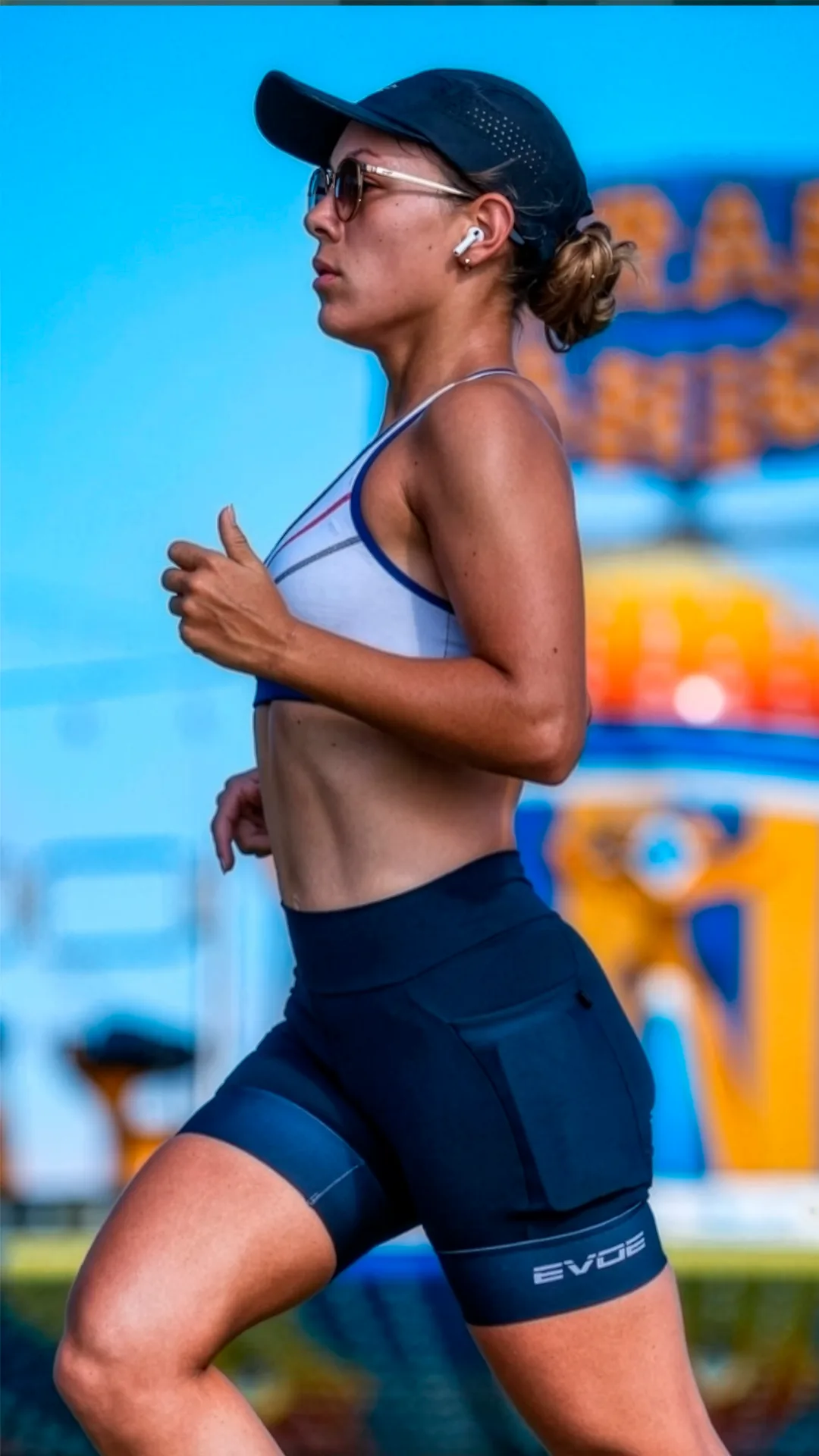 Uniforme de corrida personalizado Evoe